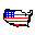 Grasp The USA 2.1 32x32 pixels icon