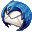 Mozilla Thunderbird 102.7.0 / 102.7.1 RC 1 / 110.0b2 Beta 2 32x32 pixels icon