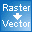 Raster to Vector Gold 9.6 32x32 pixels icon