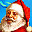 The Santa Claus screensaver 1.0 - Weihnachten Weihnachtsmann 3D animierte Bildschirmschoner The Santa Claus screensaver 1.0 32x32 pixels icon