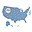 USA Gradient Map Locator 2.0 32x32 pixels icon