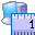 Universal Desktop Ruler 3.2 - Messen Sie den Abstand, Fläche, Umfang on Screen Universal Desktop Ruler 3.2 32x32 pixels icon