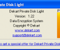 Dekart Private Disk Light Screenshot 0