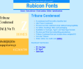 Tribune Condensed Font TT Screenshot 0