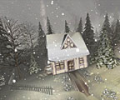 Snowy Winter 3D Screensaver Screenshot 0