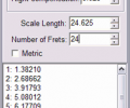 Fret Calculator Screenshot 0