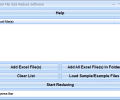 Excel File Size Reduce Software Screenshot 0
