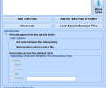 Join Multiple Text Files Into One Software Screenshot 0