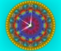 2D Gold Clock Screensaver Screenshot 0