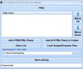 Join Multiple HTML Files Into One Software Screenshot 0