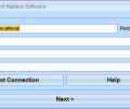 MySQL Find and Replace Software Screenshot 0