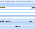 MySQL Change Case To Proper, Upper, Lower & Sentence Software Screenshot 0