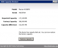 HDD Capacity Restore Screenshot 0