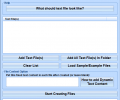 Create Multiple Files From Text File List Software Screenshot 0