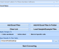 Excel Convert Letters To Phone Numbers Software Screenshot 0