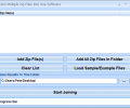 Join Multiple Zip Files Into One Software Screenshot 0