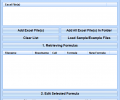 Excel Edit Formulas Software Screenshot 0