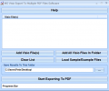 MS Visio Export To Multiple PDF Files Software Screenshot 0