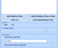 MS Publisher Extract Images From Multiple Files Software Screenshot 0