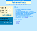 Hilbert Font OpenType Screenshot 0