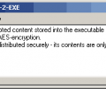 MAXA Text2EXE Screenshot 0