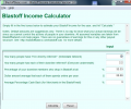 Blastoff Income Calculator Screenshot 0