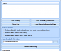 Remove Line Breaks From Multiple Text Files Software Screenshot 0