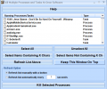 Kill Multiple Processes and Tasks At Once Software Screenshot 0
