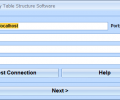 MySQL Display Table Structure Software Screenshot 0