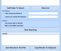 Find Folders That Do or Do Not Contain Certain Files or Folders Software Screenshot 0