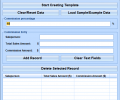Excel Sales Commission Template Software Screenshot 0