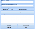 Bing Save Search Results Software Screenshot 0