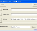 Free Apple QuickTime to PCM Fast Screenshot 0