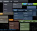 jQuery Multi Level Menu Style 11 Screenshot 0