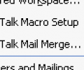 FaxTalk Merge for Microsoft Word 2003/XP Screenshot 0
