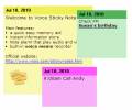 Voice Sticky Notes Screenshot 0