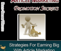 Article Marketing Promotion Secrets Screenshot 0