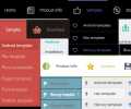CSS3Menu Screenshot 0