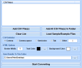 CSV To HTML Table Converter Software Screenshot 0