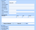 MS Word Service Invoice Template Software Screenshot 0
