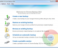 zebNet Chrome Backup 2012 Screenshot 0
