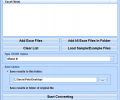 Excel XLS and XLSX To DBF Converter Software Screenshot 0