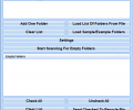 Delete Empty Folders Software Screenshot 0