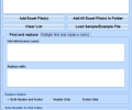 Excel Find and Replace In Headers and Footers Software Screenshot 0