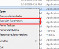 Run with Parameters Screenshot 0