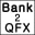 Bank2QFX 4.0.252 - Bank2QFX - Konvertieren Sie Ihre Bankdatei in QFX Bank2QFX 4.0.252 32x32 pixels icon