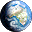 Earth 3D Space Tour 1.1 - Schöne Animation unseres Planeten aus dem Weltraum. Earth 3D Space Tour 1.1 32x32 pixels icon