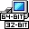 Is File 32-bit or 64-bit Software 7.0 - Bestimmen Sie, ob es sich um 32- oder 64-Bit-Dateien handelt Is File 32-bit or 64-bit Software 7.0 32x32 pixels icon
