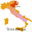 Italy Map Locator 1.0 - Italien Flash Karte Locator für Websites Italy Map Locator 1.0 32x32 pixels icon